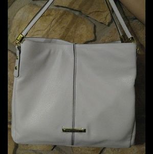 White anne klein shoulder purse NWOT